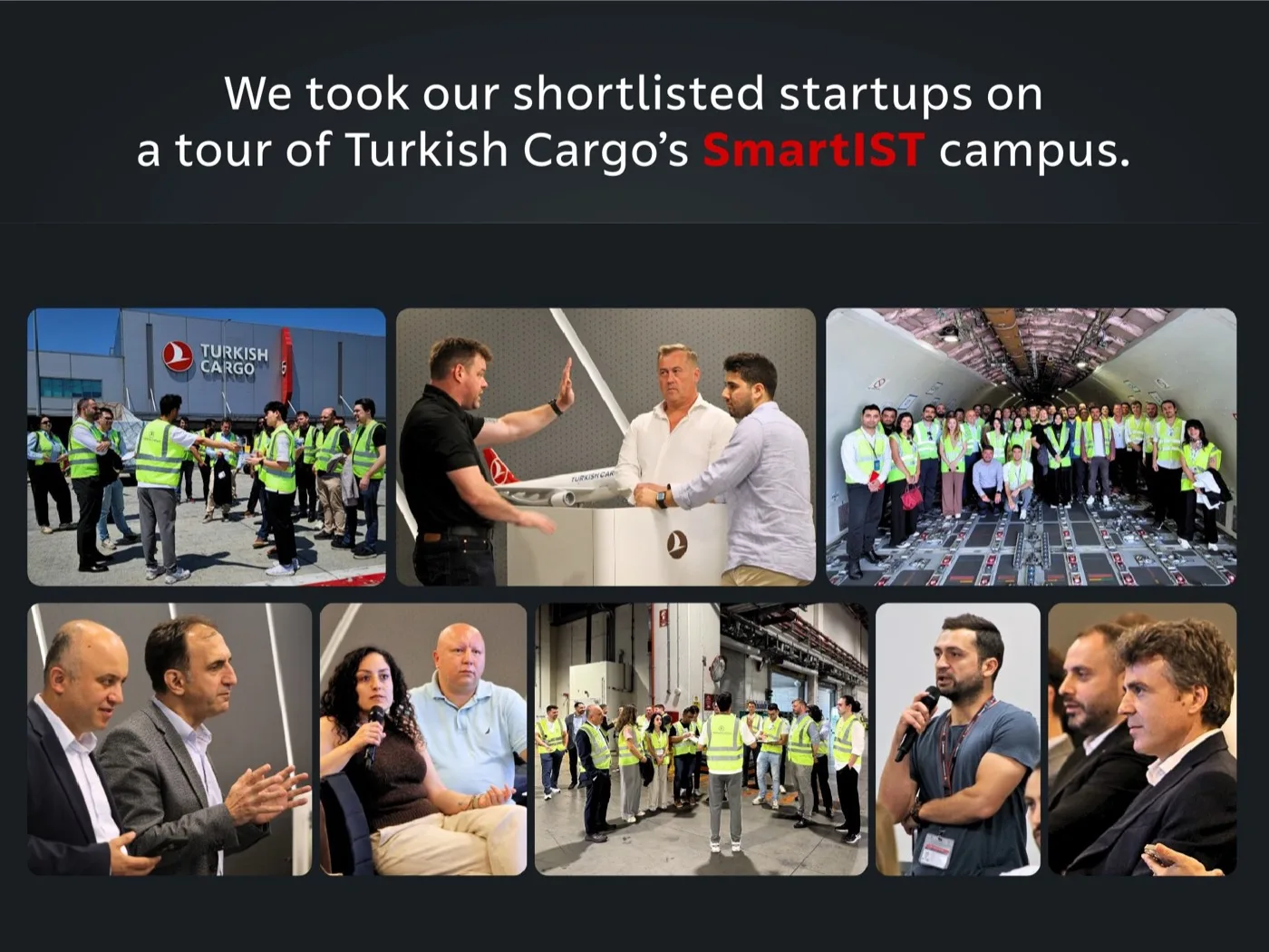 Inside SmartIST, On Stage at Air Pitch Day