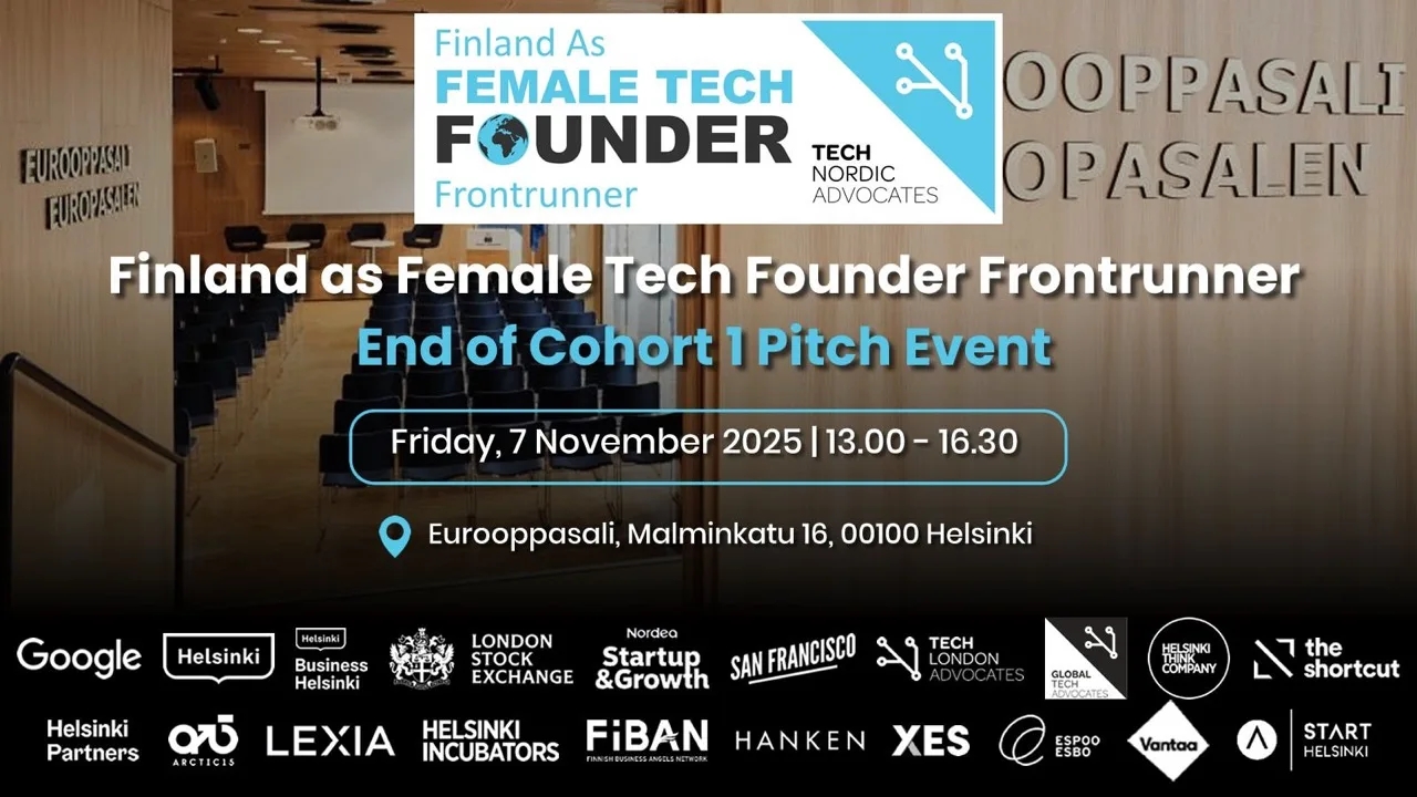 Pitching at Eurooppasali, Helsinki